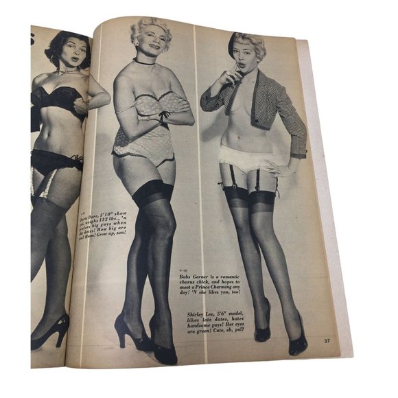 Vintage Beauty Parade "Four Lies About Blondes/Zing on A G-String" Magazine - Picture 11 of 16